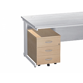 Everyday Mobile pedestal-3 shallow drawers