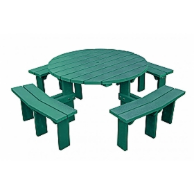 Junior Olympic Recycled Plastic Picnic Bench